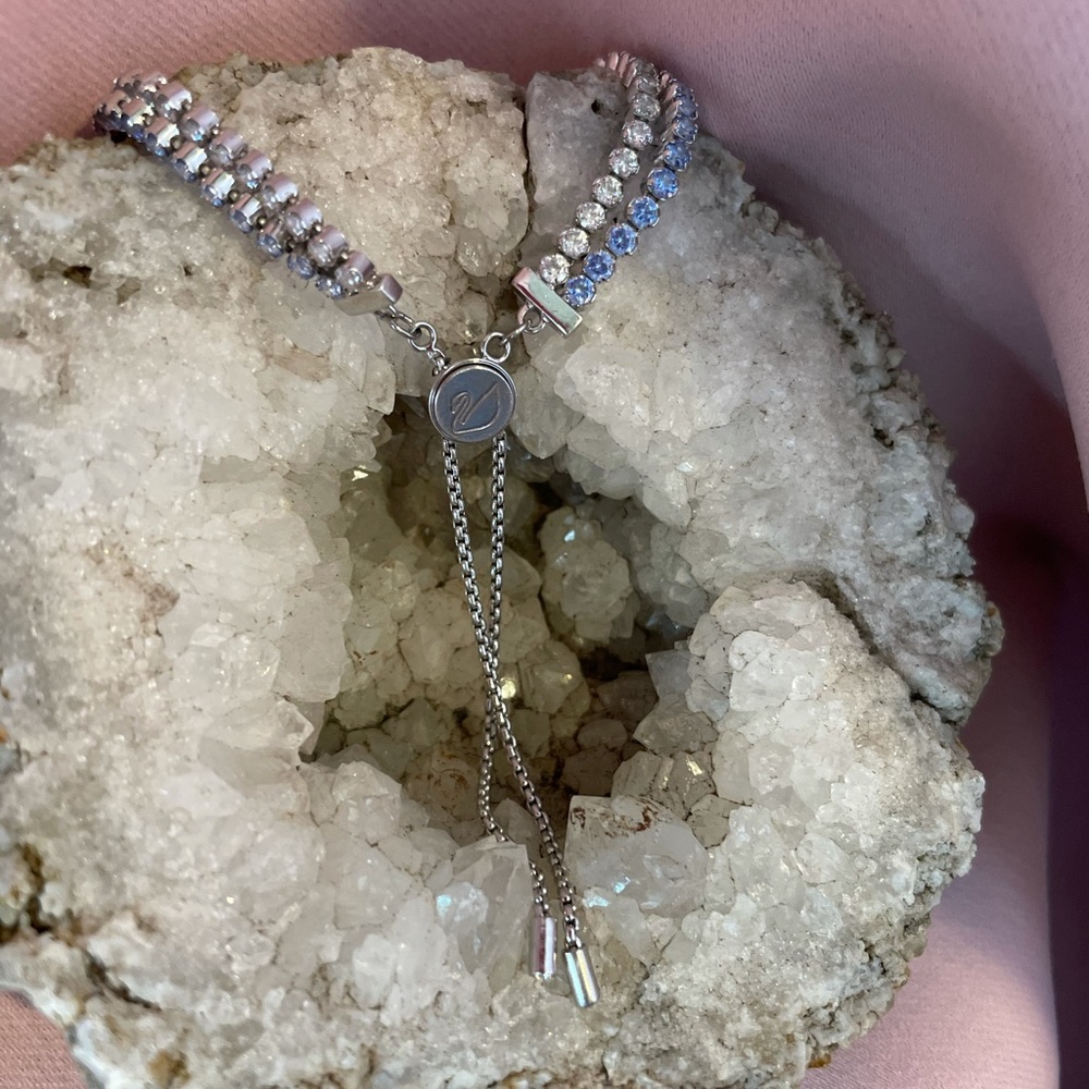 Swarovski two strand tennis bracelet. Authentic